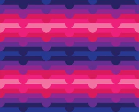 Abstract Seamless Geometric Neon Pattern Background Stock Illustration