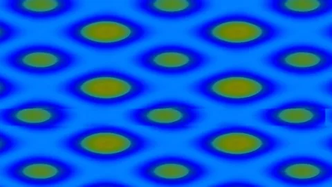 Abstract Seamless Geometric Pattern Background Blue Green Ripple Wallpaper .. Stock Footage 342204814