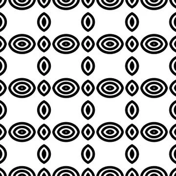 Abstract seamless geometric pattern, background. Repeatable vector illustrati Illustrazione stock