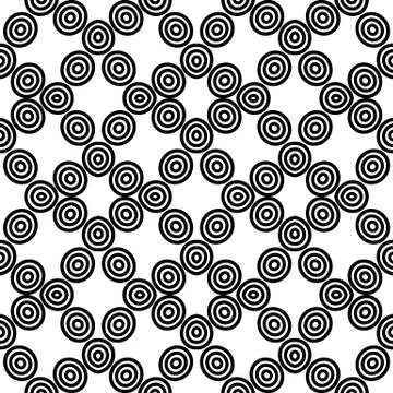 Abstract seamless geometric pattern, background. Repeatable vector illustrati Illustrazione stock