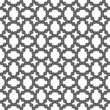 Abstract seamless geometric pattern, background. Repeatable vector illustrati 스톡 일러스트