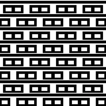 Abstract seamless geometric pattern, background. Repeatable vector illustrati イラスト素材