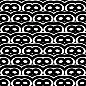 Abstract seamless geometric pattern, background. Repeatable vector illustrati Stock Illustration