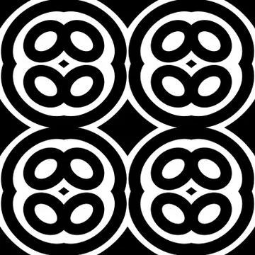 Abstract seamless geometric pattern, background. Repeatable vector illustrati Stock Illustration