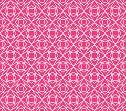 Abstract seamless geometric pattern background with lines, oriental ornaments Stock Illustration