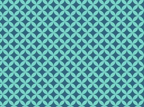 Abstract Seamless Geometric Pattern Background Vector Stock Illustration