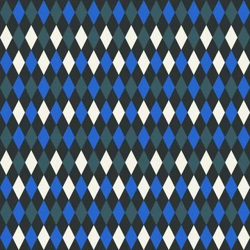 Abstract seamless geometric pattern color. 库存插图