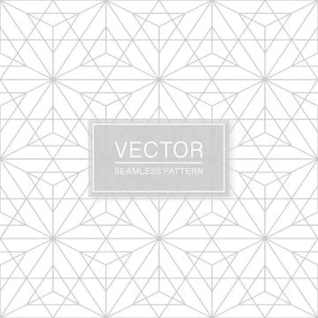 Abstract seamless geometric pattern - creative triangle white and grey texture Stockillustratie