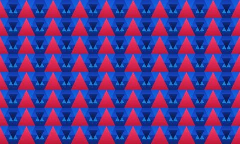 Abstract seamless geometric pattern of diamonds and triangulars 스톡 일러스트