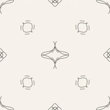 Abstract seamless geometric pattern. Stock Illustration
