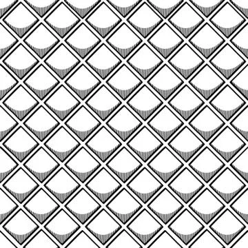 Abstract seamless geometric pattern with square elements. Simple mosaic textu Stock-Illustration