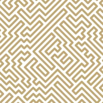Abstract seamless geometric pattern - striped design. Trendy digital background Stock Illustration