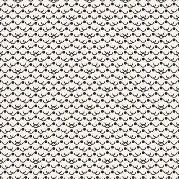 Abstract seamless geometric pattern. Stylish texture. Stock Illustration