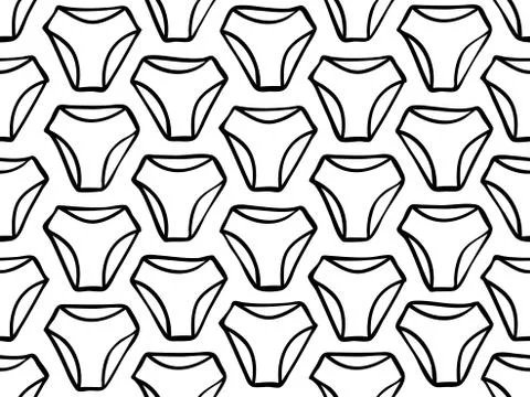 Abstract seamless geometric pattern with triangular elements. Simple mosaic Stock Illustration