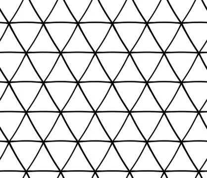 Abstract seamless geometric pattern with triangular elements. Simple mosaic Stock Illustration