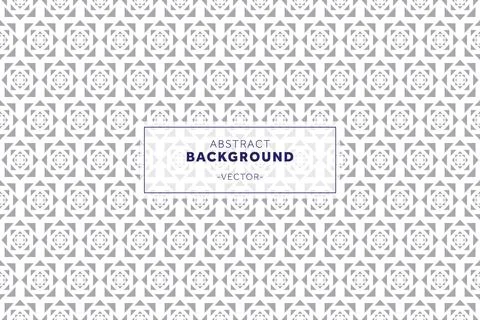 Abstract seamless geometric patterns background Stock Illustration