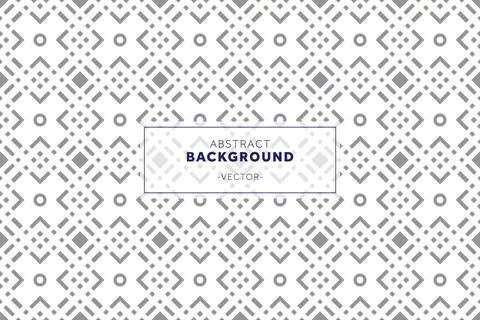 Abstract seamless geometric patterns background Stock Illustration