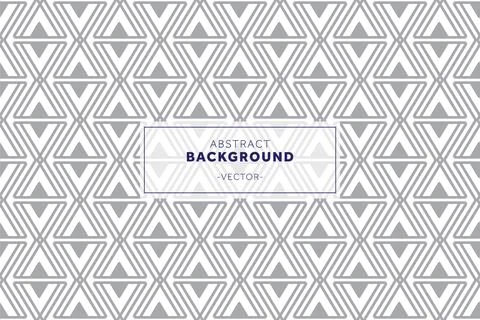 Abstract seamless geometric patterns background Stock Illustration