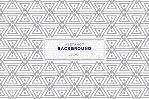 Abstract seamless geometric patterns background Stock Illustration