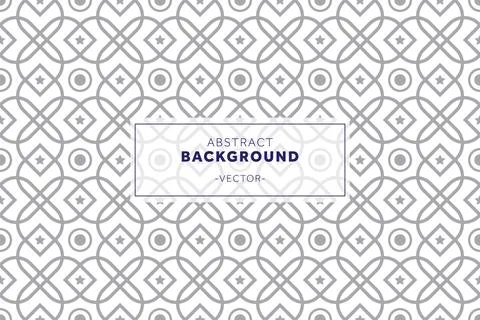 Abstract seamless geometric patterns background Stock Illustration