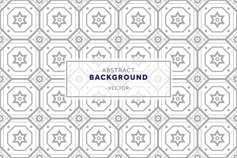 Abstract seamless geometric patterns background Stock Illustration