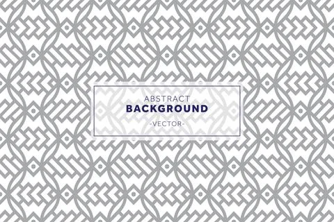 Abstract seamless geometric patterns background Stock Illustration