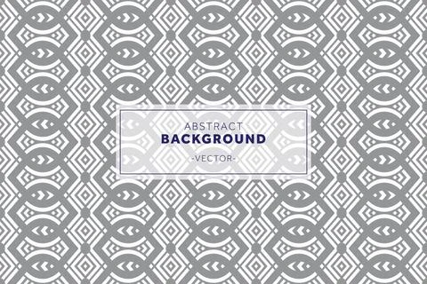 Abstract seamless geometric patterns background Stock Illustration