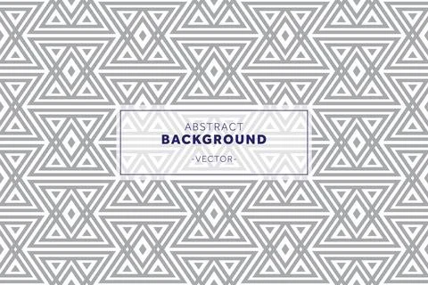 Abstract seamless geometric patterns background Stock Illustration