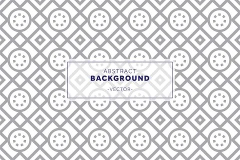 Abstract seamless geometric patterns background Stock Illustration