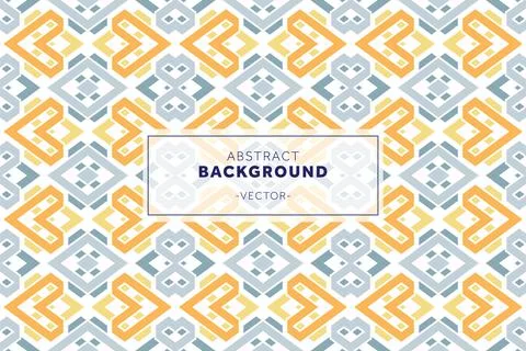 Abstract seamless geometric patterns background Stock Illustration