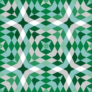 Abstract seamless geometric patterns. Kaleidoscope seamless Stock Illustration