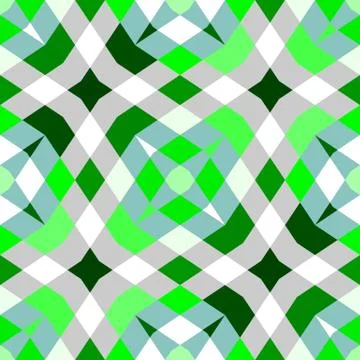 Abstract seamless geometric patterns. Kaleidoscope seamless Stock Illustration