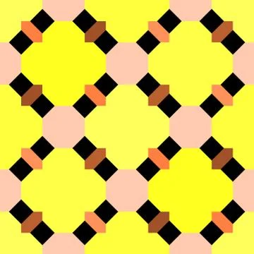 Abstract seamless geometric patterns. Kaleidoscope seamless Stock Illustration