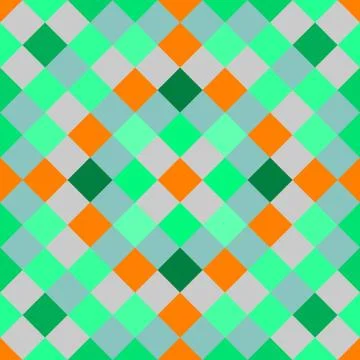 Abstract seamless geometric patterns. Kaleidoscope seamless Stock Illustration