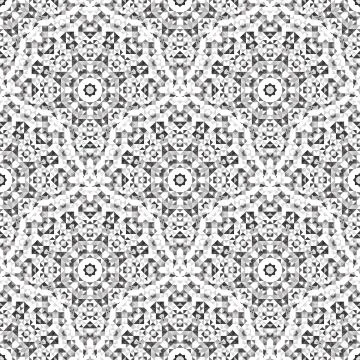 Abstract Seamless Geometric Vector Pattern Stock Illustration