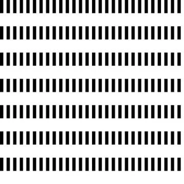 Abstract seamless geometric vertical thin strips pattern with black and white Illustrazione stock