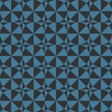 Abstract seamless geometric wallpaper pattern Stock Illustration