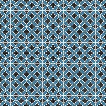 Abstract seamless geometric wallpaper pattern Stock Illustration