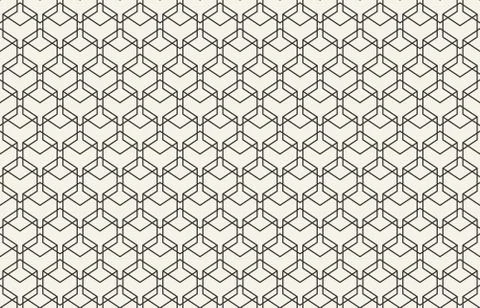 Abstract seamless geometric wallpaper pattern Stock Illustration
