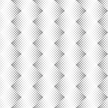 Abstract seamless geometrical circle pattern background design Stock Illustration