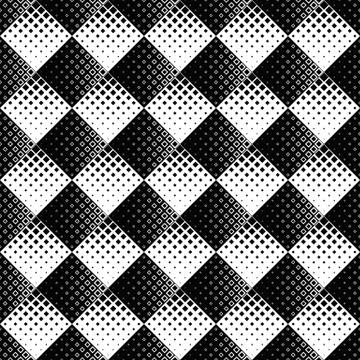 Abstract seamless geometrical diagonal square pattern background Stock Illustration