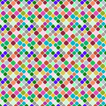 Abstract seamless geometrical square pattern background design Ilustración de archivo