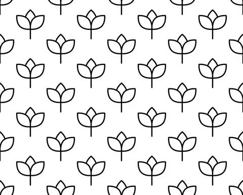 Abstract seamless geometries pattern. White in black color. for wallpaper. de Stock Illustration