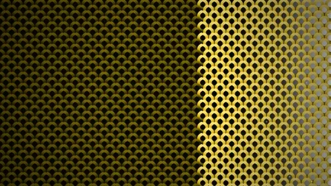 Abstract seamless golden geometric pattern background for luxury design Stock Footage 346002689
