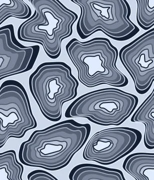Abstract seamless grey background with uneven black patterns Stock Illustration