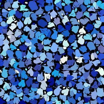 Abstract seamless grunge pattern with halftone elements. Stock Illustration