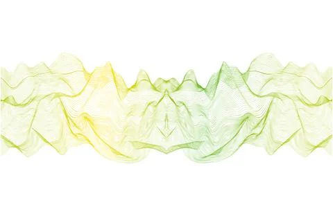 Abstract seamless guilloche pattern. Vector complex gradient lines texture. Illustrazione stock