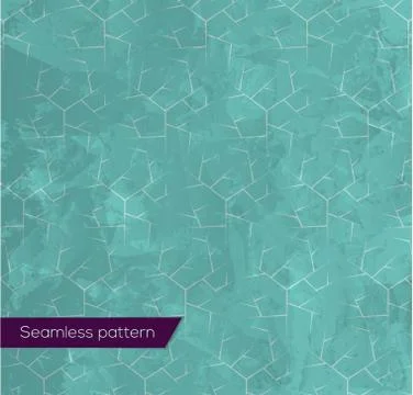 Abstract seamless icy-blue pattern Stock Illustration