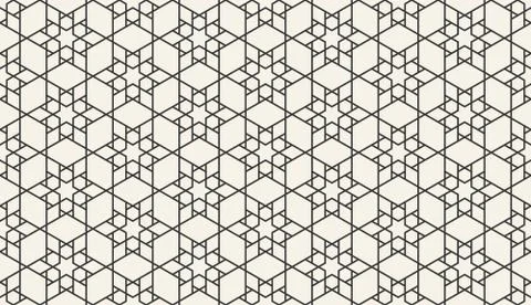 Abstract seamless islamic geometric pattern Stock Illustration