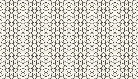 Abstract seamless islamic geometric pattern Stock Illustration